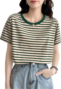 เสื้อยืดผู้หญิงแขนสั้นคอกลมทรงหลวมสบาย ระบายอากาศได้ดี ไม่หดตัว ผลิตจากผ้าโมดอลถัก สำหรับฤดูร้อนปี 2026 - Product Image 2