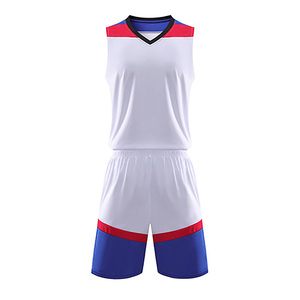Uniforme de basket-ball imprimé au design unique, 100% polyester, matière respirante à séchage rapide, uniformes de basket-ball de haute qualité - Product Image 6
