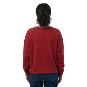 HAWK EYE SPORTS Vente Flash Hiver Femme Streetwear Sweat-shirts 100% Coton Uni Léger Doux Décontracté Design Personnalisé Respirant - Product Image 5
