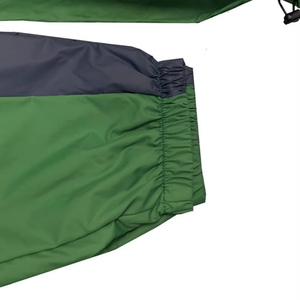 Custom Design Men Jacket Windbreaker Sweat Suit Shorts Set Manufacturer Custom High Quality Men Zip up Windbreaker Shorts Set - Product Image 2