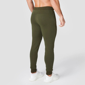 100% Cotton Fabric <b>Cheap</b> Price New Arrival Casual Fitness Wear Men Mid Midweight Drawstring Pockets Customized Logo Men <b>Joggers</b> - Product Image 4