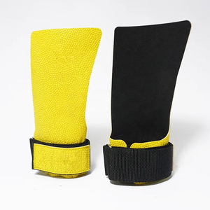 Agarraderas de Cuero Vacuno sin Agujeros, Transpirables y Ligeras para Levantamiento de Pesas, de Alta Calidad, con Logotipo Personalizado, Venta al Por Mayor - Product Image 5