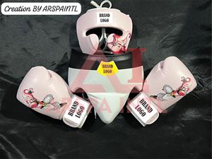 Conjunto de Boxeo Personalizado de Alta Calidad Estilo Ganador con Estampado Personalizado de Majin Buu, Kit de Guantes de Boxeo Profesionales para Combate - Product Image 2