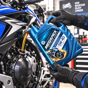 Aceite Sintético para Motocicletas 5W-40 Hecho en Corea, Aceite de Motor de Gasolina Premium para Motocicletas 4T, Lubricante de Alta Calidad - Product Image 5