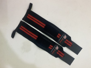 Custom Logo Weightlifting Wrist Wraps Elastic Wrist Support Gym Workout Powerlifting Training - Product Image 4