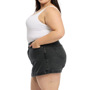 กระโปรงยีนส์ผู้หญิงไซส์ใหญ่ คุณภาพดีที่สุด ขายส่ง ผ้าปรับแต่งได้ มีตัวอย่างฟรี - Product Image 4