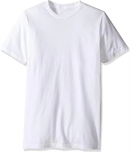 T-shirt pour homme à manches courtes, vêtements pour homme tendance, 100% coton, tissu uni de haute qualité, avec logo personnalisé - Product Image 5