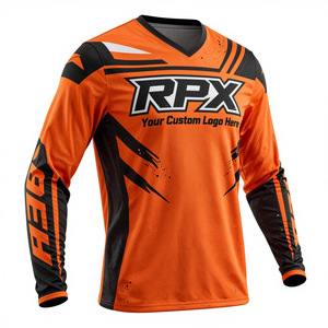 Camisetas de Motocross Personalizadas con Logotipo, Resistentes al Viento y al Fuego, Talla Grande, Unisex, Ropa Deportiva de Manga Larga - Product Image 2