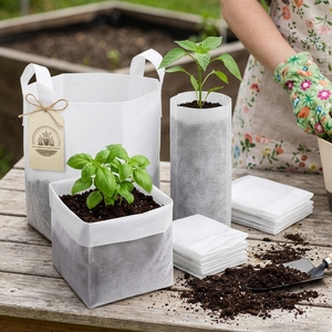 Bolsa de Cultivo Premium Ecológica Reutilizable de Fibra de Coco y Tejido No Tejido para Tomates, Pimientos, Pepinos y Hierbas - Product Image 1