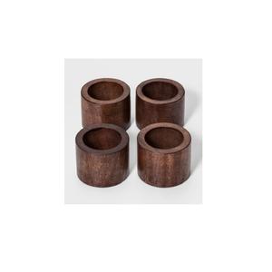 Colección de Anillos Decorativos de Madera para Servilletas, para Arreglos de Mesa en Fiestas, que Mejora el Estilo de Presentación de Comidas y Celebraciones - Product Image 4