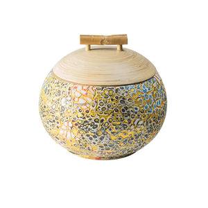 กล่องฝังเปลือกไข่ทำจากใยไผ่แฮนด์เมดเป็นมิตรต่อสิ่งแวดล้อมอุปกรณ์จัดระเบียบบ้านที่ทนทานจากเวียดนาม - Product Image 4