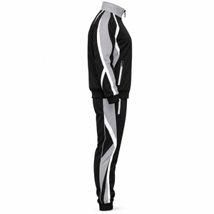 Conjunto Deportivo de 2 Piezas para Hombre, Chaqueta con Cierre y Bloques de Color, Pantalones Transpirables, Ropa Deportiva - Product Image 3