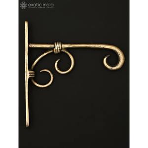 Handmade 7 Inch Brass Designer Wall <b>Hanging</b> <b>Bracket</b> Home Decor Item - Product Image 4