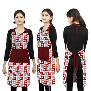 Delantal de Chef Ajustable de Primera Calidad, 100% Algodón Puro, Estampado, Lavable, Reutilizable y Transpirable para Cocina - Product Image 3