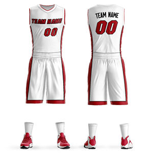 Uniforme de Baloncesto de Malla Transpirable con Bordado de Alta Calidad, Camiseta de Baloncesto Personalizada, Kit de Baloncesto Sublimado - Product Image 2