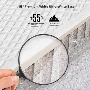 Carrelage en porcelaine velours super blanc mat Dezoton Foshan 750x1500, carrelage <span class=keywords><strong>de</strong></span> sol micro-<span class=keywords><strong>ciment</strong></span> - Product Image 2