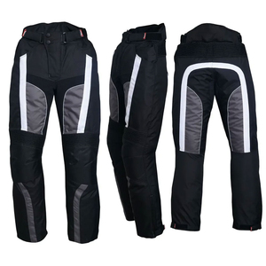 High Quality Motorbike Racing Unisex % Cotton Quick Dry Breathable 300g All Seasons Pants with <b>Protectors</b> Motorcycle Pants - Product Image 2