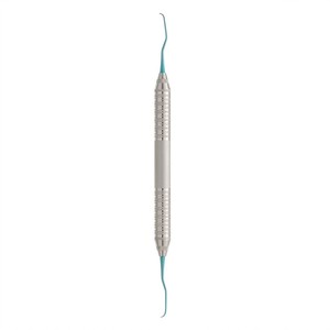 Double End Mini Five # Instrumento de limpieza dental de titanio 1/2 para implantes y cuidado periodontal - Product Image 1