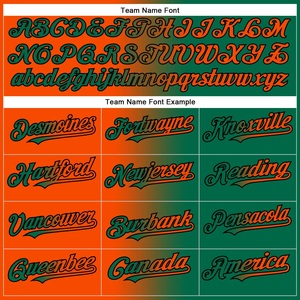 Custom Gradient Baseball Jersey Yourteams 00 Sublimated Moisture Wicking Unisex Adult Short Sleeve Regular Fit <b>Sports</b> <b>Shirt</b> - Product Image 4