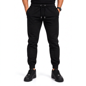 Pantalon de jogging violet pour homme avec cordon de serrage à la taille, poches zippées, bas de jambe fuselé, style sportif et décontracté - Product Image 5