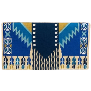 Manta de lana para silla de montar western, proveedor mayorista OEM ODM personalizado para exportación - Product Image 1