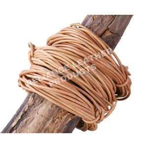 Produits en cuir Reliance, cordon en cuir 2,5 mm x 8 mm, connecteurs en cuir véritable pour collier, bracelet, boucles d'oreilles, bague, fabrication de vêtements - Product Image 3