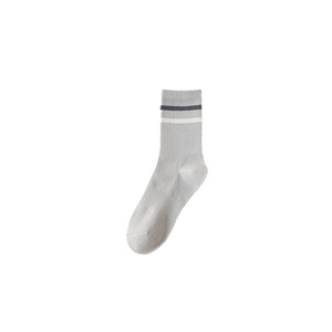 Colorful Striped Crew <b>Socks</b> <b>Soft</b> Cotton Athletic Style Mid Tube Hosiery Breathable Ribbed Casual <b>Socks</b> for Men and Women - Product Image 6