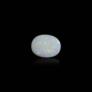 Natural Yellow Opal 5.06 Carat Faceted Cabochon 20mm Fine Quality Certified Gemstone - Product Image 1