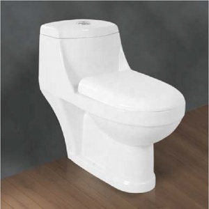Sifón de inodoro de una pieza de cerámica de alta calidad, baño montado en el suelo, inodoro, inodoro, armario de agua, fabricante - Product Image 3