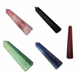 Obélisques en Pierre de Lune Polie en Gros - Tours de Cristal de Guérison pour l'Énergie Reiki, le Feng Shui et l'Amour - Product Image 5