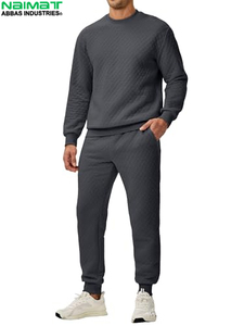 Relaxed Slouchy Fit Crewneck Sweatshirt <b>Men</b> Soft Touch Heavy Cotton <b>Fleece</b> Comfort <b>Loungewear</b> Top - Product Image 5