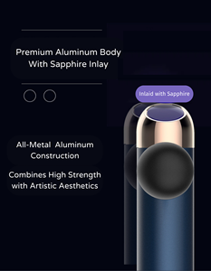 Pistola de masaje de tratamiento muscular portátil Mini masajeador de mano de percusión para atletas tejido profundo con vibración de 4 velocidades - Product Image 5