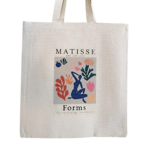 Printed Natural Recycled Cotton Non Gusset <b>Tote</b> <b>Bag</b> Reusable Shopping Carry <b>Bag</b> Custom Logo Wholesale Promotional <b>Bag</b> for Retail - Product Image 1