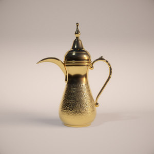 Indian Made Wholesale Price Arabic Dallah Coffee Pot With Middle East Style Luxury Glossy Polished At Wholesale Cheap Price - Product Image 3