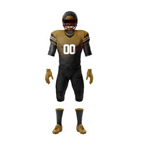 Uniforme de Fútbol Americano al por Mayor 2026 con Logotipo Personalizado, Talla Grande, Tela Transpirable, Uniformes de Fútbol Americano para Verano - Product Image 1