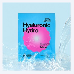 Masque coréen en feuille ITSSKIN K-Beauty Dr. Savers Hyaluronic Hydro Serum Mask Pack 10 feuilles Fabriqué en Corée - Product Image 5