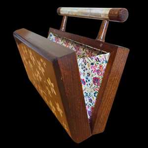 Bolso de Mano de Madera con Incrustaciones de Madreperla, Estilo Tradicional, con Acabado Moderno y Elegante para Bodas, Recepciones y Festivales - Product Image 4