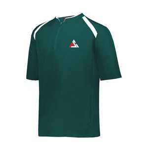 Adult Baseball Cage <b>Jacket</b> Sportswear Stand Front Regular Short Sleeve Breathable Quick Dry Customizable Team <b>Men's</b> <b>Jackets</b> - Product Image 4