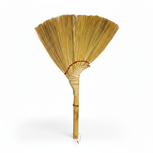 Balai à crevettes miniature d'Indonésie, manche en bambou en fibres naturelles, outil de nettoyage ménager - Product Image 3