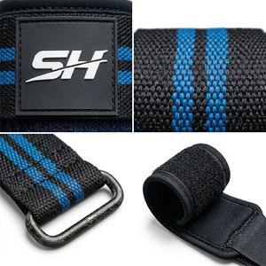 Service OEM Sangles de levage unisexe avec support antidérapant pour l'entraînement et le fitness, vente en gros pour la musculation - Product Image 2