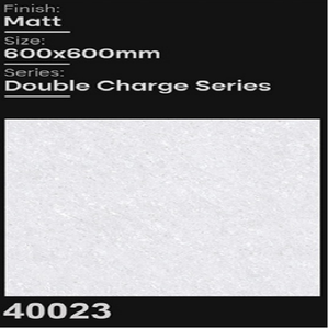 Azulejos de Porcelana CLAYTON CERAMIC con Acabado Mate, 600x600mm, Antideslizantes, Resistentes al Desgaste, Textura Imitación Piedra, Hechos en Gujarat - Product Image 3