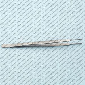 Pinzas de tejido Gerald DeBakey de alta calidad, 7 pulgadas, punta de 1 mm, acero inoxidable manual, instrumento quirúrgico microquirúrgico atraumático, CE - Product Image 5
