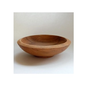 Tazón Redondo Decorativo de Madera Hecho a Mano para Frutas, Ensaladas, Pan, Bocadillos, Arroz, Pasta y Decoración de Mesa de Cocina - Product Image 3