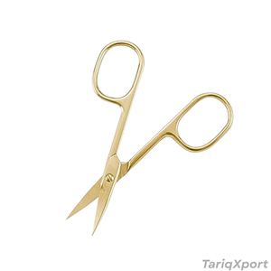 Ciseaux à ongles professionnels multi-usages, lame courbée tranchante en acier inoxydable, pour manucure, pédicure et soin des cuticules. - Product Image 3