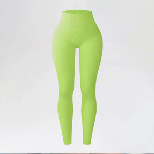 Seamless High Waist Gym <b>Leggings</b> Ladies Running Tummy Control <b>Butt</b> <b>Lifting</b> Four-Way Stretch Quick Dry Breathable Polyester Yoga - Product Image 6