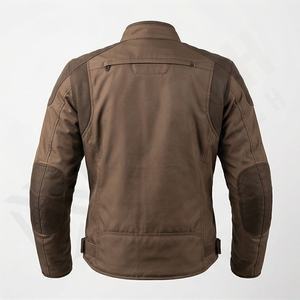 Chaqueta de Piel de Oveja para Hombre, de Alta Calidad, Resistente al Viento e Impermeable, Corte Ajustado, Cuello Alto, Tejido de Invierno, Equipo de Protección - Product Image 2