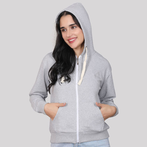 Sweat-shirts à capuche oversize pour femmes, 100% coton jersey, respirants, anti-plis, coupe ample, style streetwear, personnalisables - Product Image 4