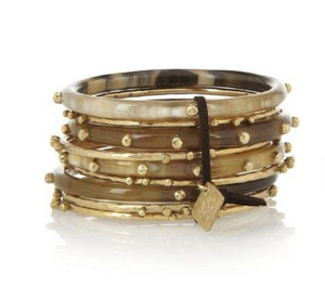 Hot Sell Buffalo Horn <b>Bracelet</b> Used to create versatile and natural looking statement pieces and <b>stacked</b> bangles. - Product Image 6