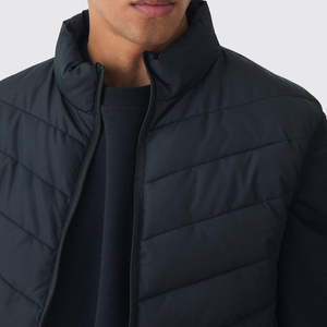 Chaqueta Larga Acolchada con Capucha para Hombre – Abrigo Térmico de Invierno Estilo Parka – Chaqueta Gruesa Acolchada con Capucha para Hombre – Para Clima Frío - Product Image 4