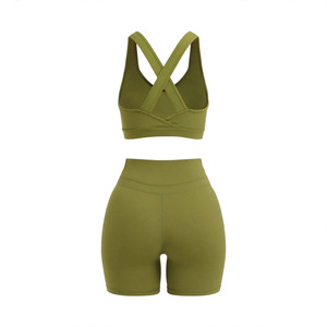 Soutien-gorge de sport respirant personnalisé pour femme, coupe intégrale, dos nageur, sans armatures, séchage rapide, tricoté, toutes saisons, 1 pièce - Product Image 2